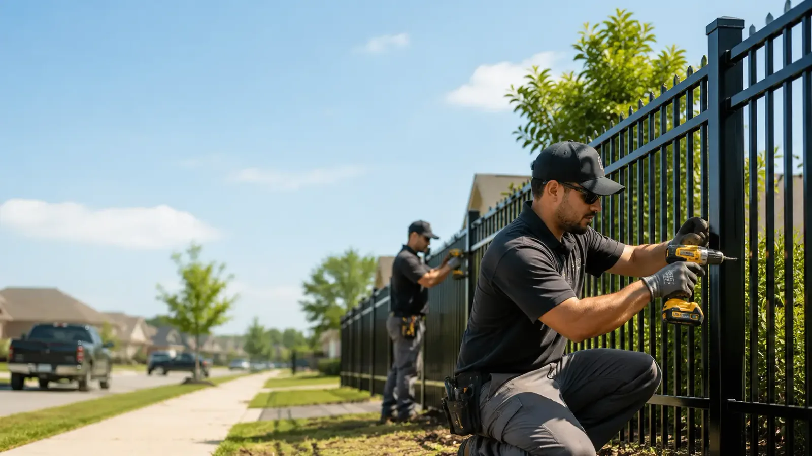 Metal Fence Installation in Montpelier, VA